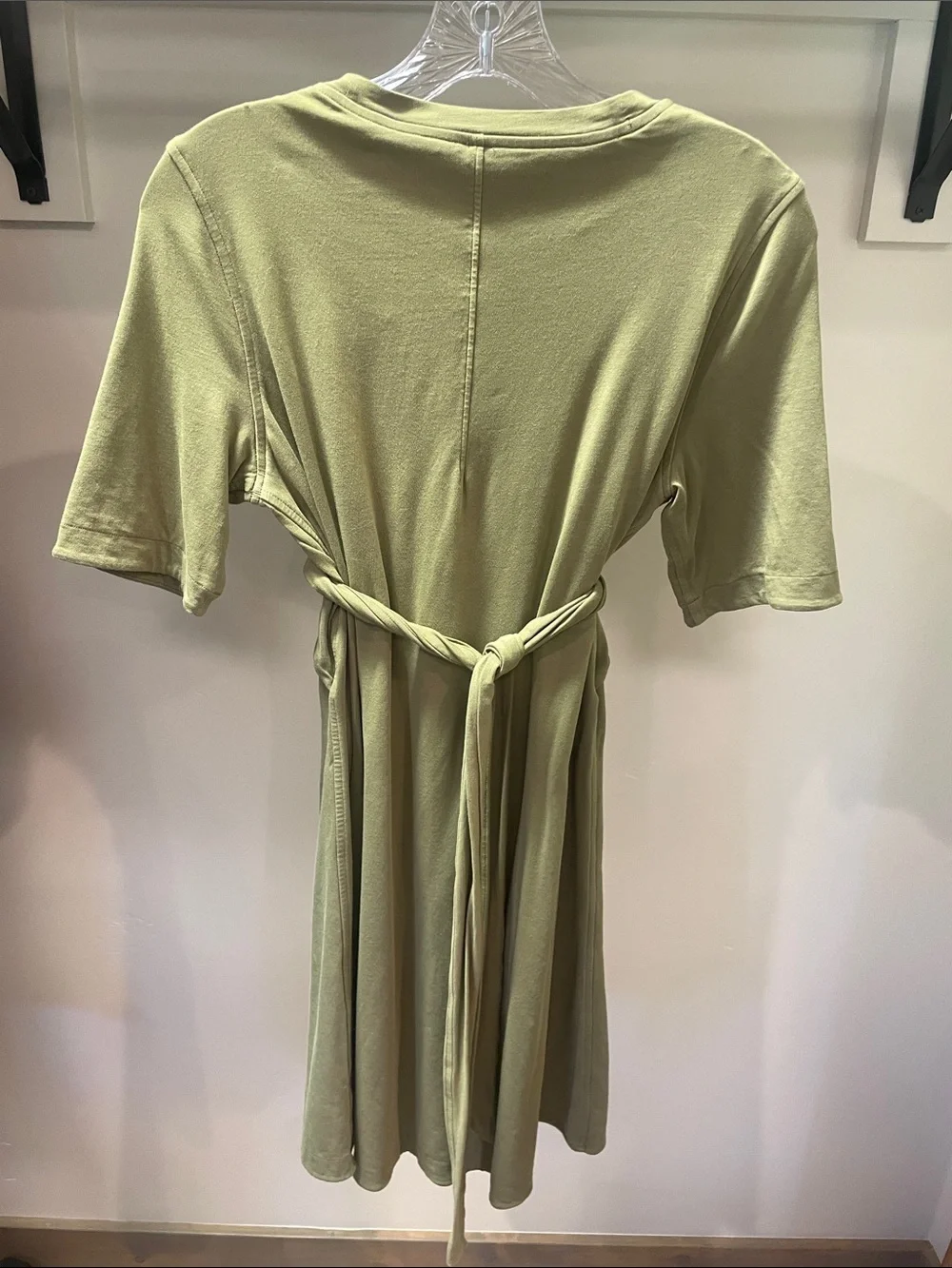 lululemon Cotton Wrap Front T-Shirt Dress